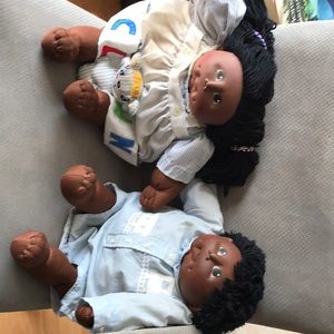 Girl and Boy stuffed Dolls